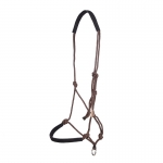 Capal Rope Halter With Leather Nose / Head Protection